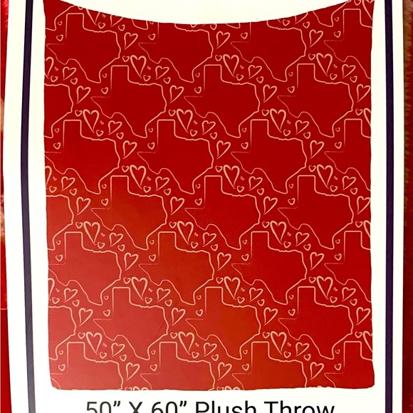 HEB Other - Destination Holiday Valentine's Throw Blanket